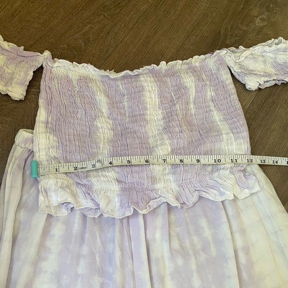 Kiwi Punch NEW 2 Piece Matching Set Purple Ice Tie Dyed NWT ~ Women’s Size M - Picture 13 of 16